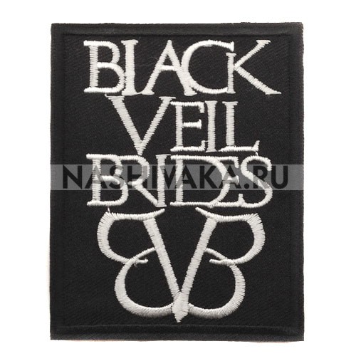 Нашивка Black Veil Brides (200039), 85х65мм