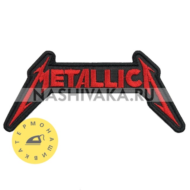 Нашивка Metallica (200100), 50х110мм