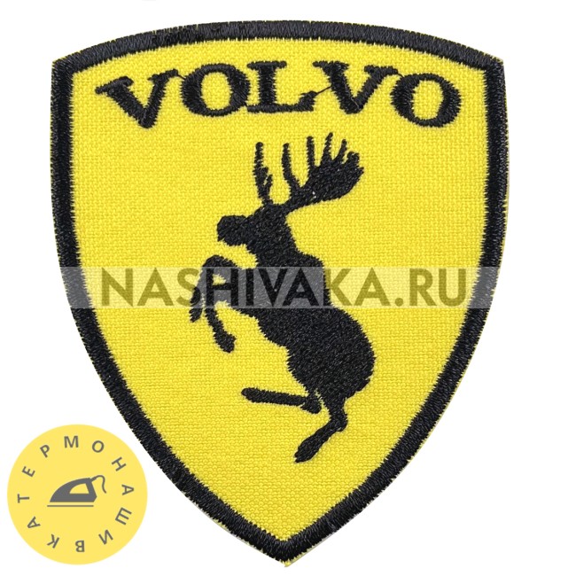 Нашивка Volvo (202585), 80х65мм