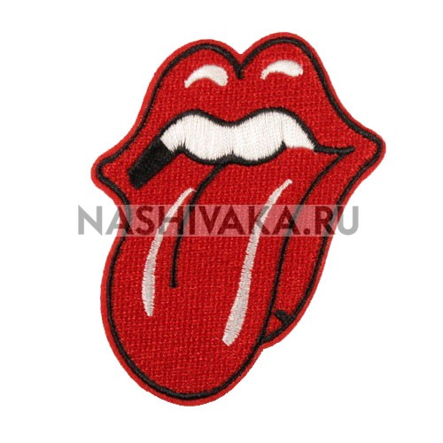 Нашивка The Rolling Stones (200007), 85х70мм
