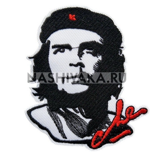 Нашивка Che Guevara (200008), 90х80мм