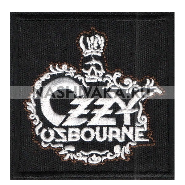 Нашивка Ozzy Ozbourne (200710), 75х75мм