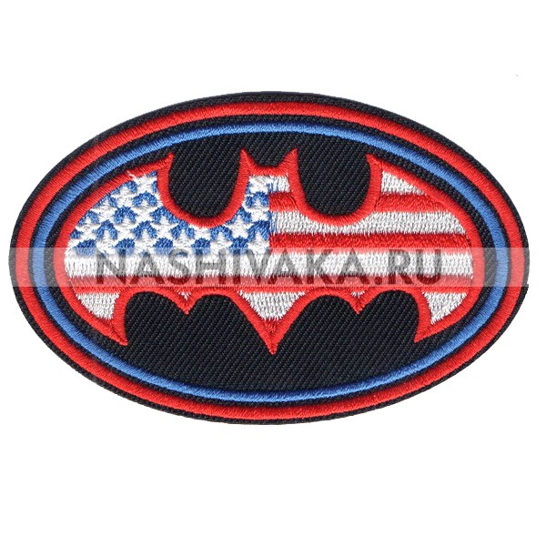 Нашивка Batman - USA (200841), 62х100мм