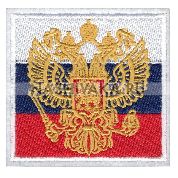 Нашивка Герб России 200054, 70х75мм