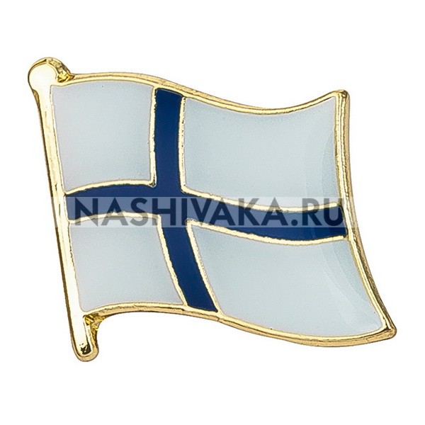 Значок Флаг Финляндии (300026)