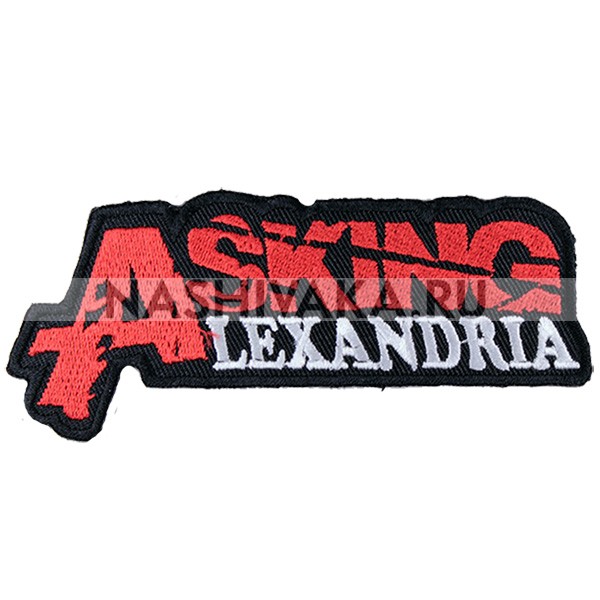 Нашивка Asking Alexandria (200716), 45х110мм