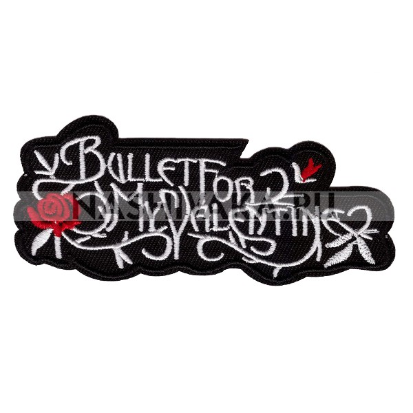 Нашивка Bullet For My Valentine (201254), 43х100мм