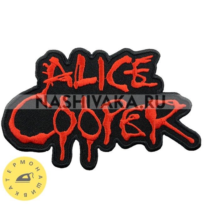 Нашивка Alice Cooper (201256), 70х115мм