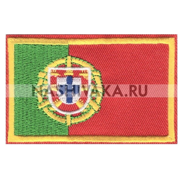 Нашивка Флаг Португалии (202504), 50х80мм