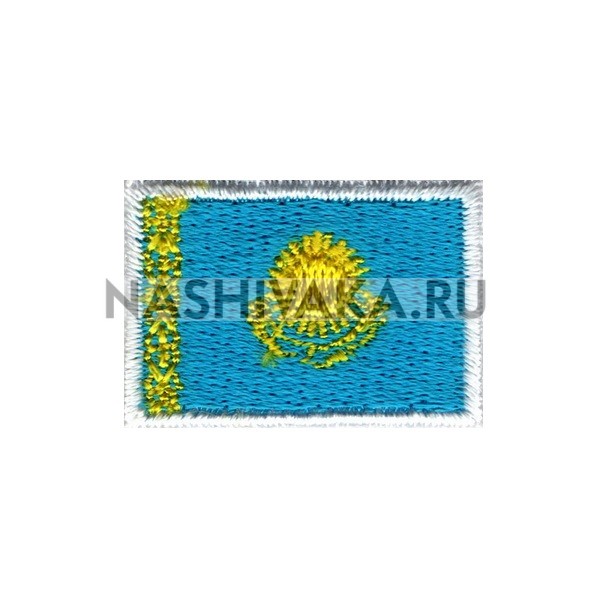 Нашивка Флаг Казахстана (202349), 20х30мм