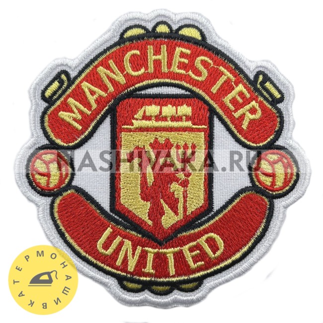 Нашивка FC Manchester United (201694), 85х85мм