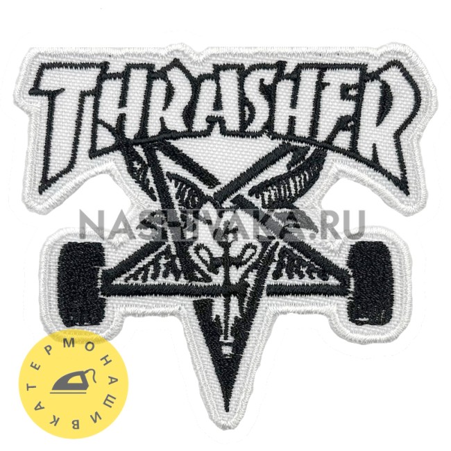 Нашивка Thrasher (201360), 73х80мм