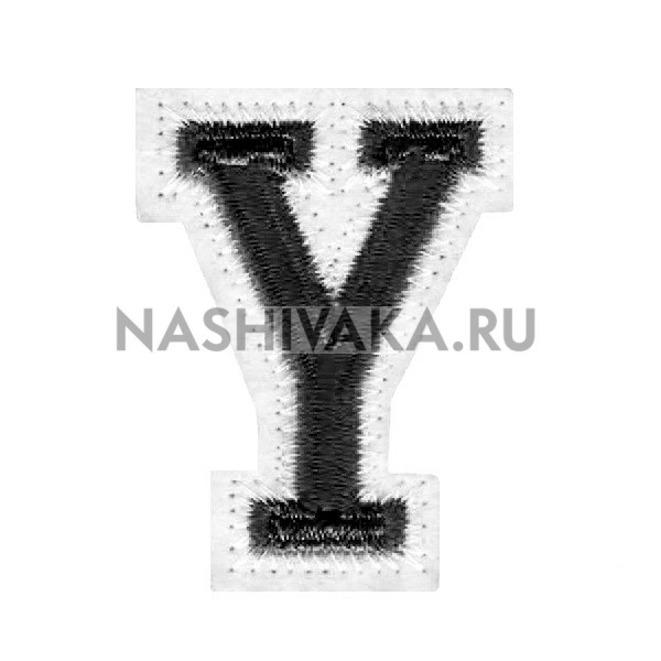 Нашивка Буква "Y" (202309), 45х32мм