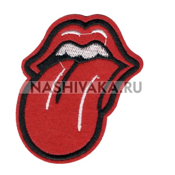 Нашивка The Rolling Stones (200911), 60х75мм