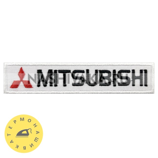 Нашивка Mitsubishi (215241), 23х105мм