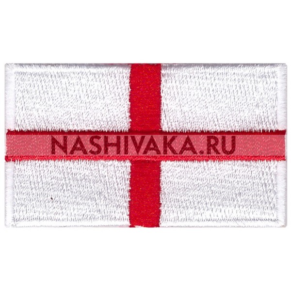 Нашивка Флаг Англии (201114), 38х64мм