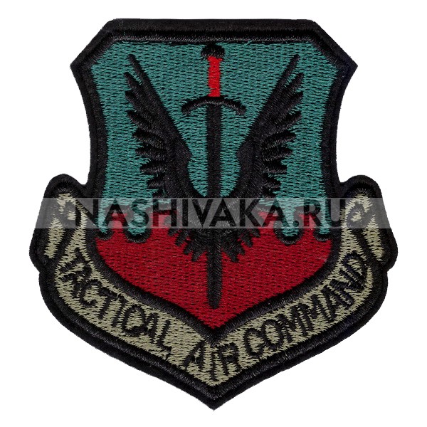 Нашивка Tactical Air Command (202036), 75х80мм