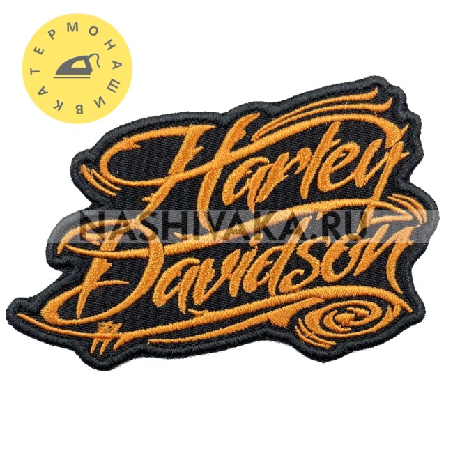 Нашивка Harley Davidson (215342), 65х95мм