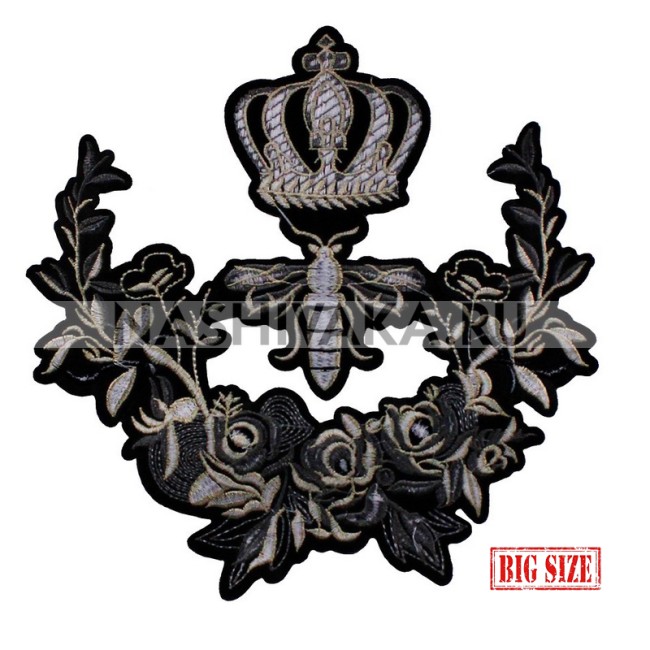 Нашивка Герб с короной (202038), 225х225мм