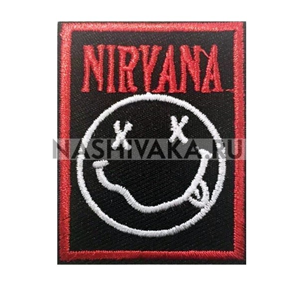 Нашивка Nirvana (202317), 53х42мм