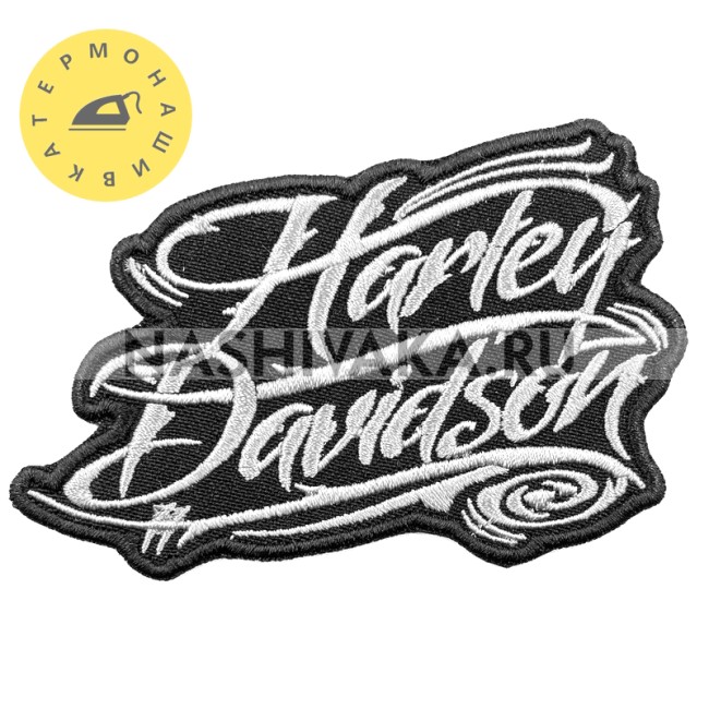 Нашивка Harley Davidson (215343), 65х95мм