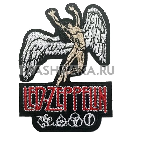 Нашивка Led Zeppelin (202318), 80х55мм