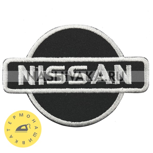 Нашивка Nissan (200632), 60х85мм