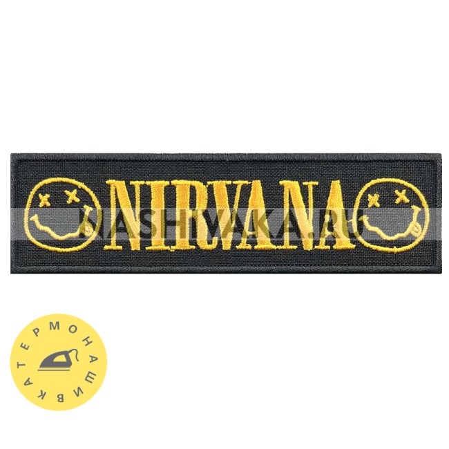 Нашивка Nirvana (200734), 35х125мм