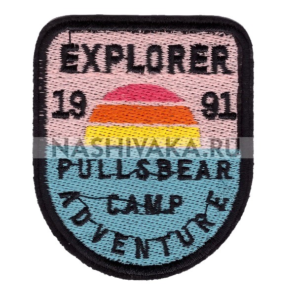 Нашивка Explorer 1991 (202044), 60х51мм