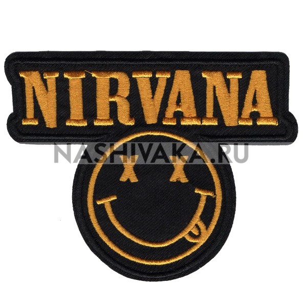 Нашивка Nirvana (200737), 77х100мм