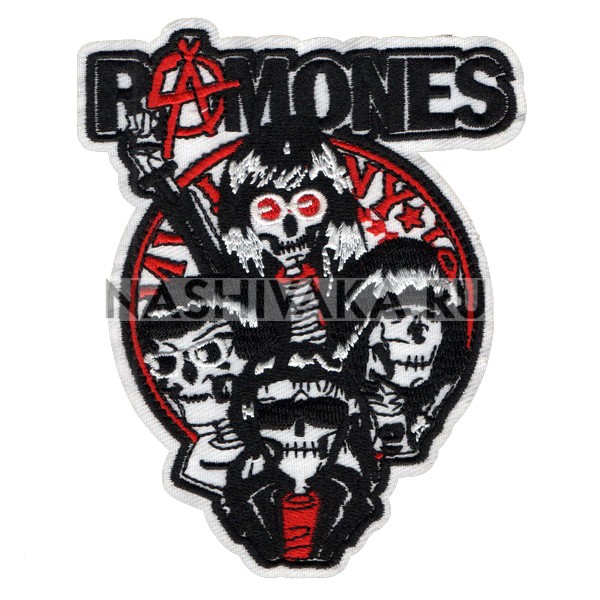 Нашивка Ramones (202794), 110х80мм