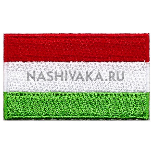 Нашивка Флаг Венгрии (201658), 38х64мм