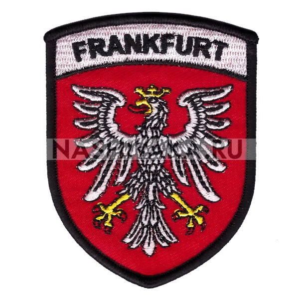 Нашивка Frankfurt (201956), 81х61мм