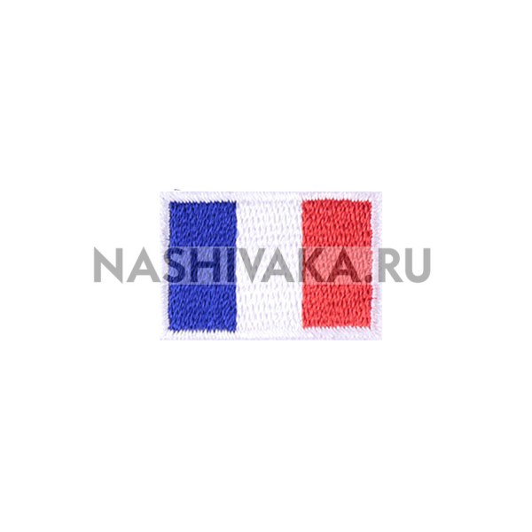 Нашивка Флаг Франции (200142), 20х30мм
