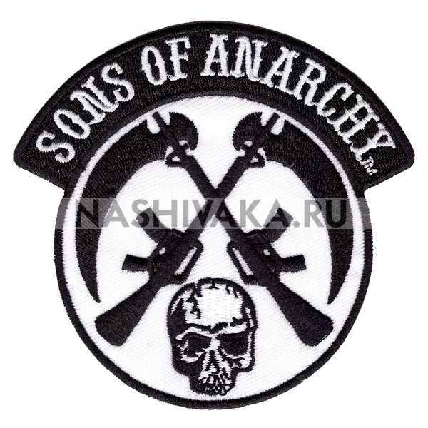 Нашивка Sons Of Anarchy (201760), 95х100мм