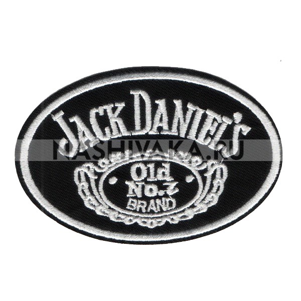 Нашивка Jack Daniels (202797), 60х90мм