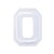 Нашивка Буква "O" (200341), 50х40мм