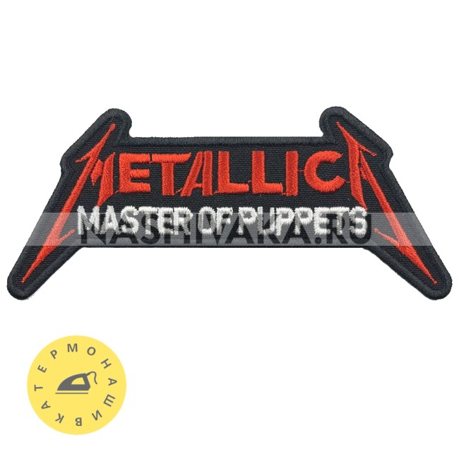 Нашивка Metallica - Master Of Puppets (200741), 50х110мм