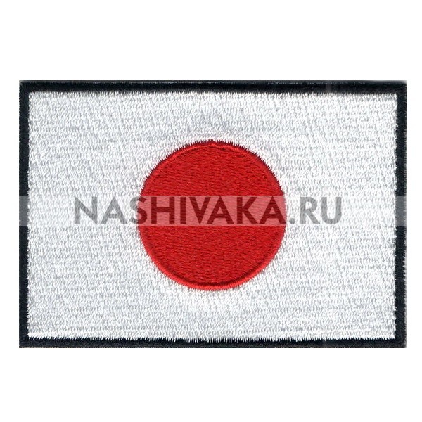 Нашивка Флаг Японии (201661), 50х75мм