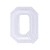 Нашивка Буква "Q" (200343), 50х40мм