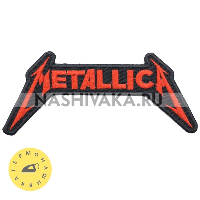 Нашивка Metallica (200744), 55х130мм