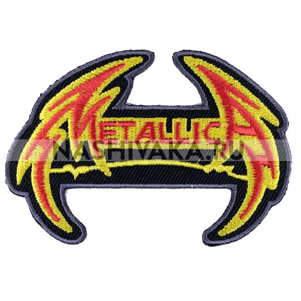 Нашивка Metallica (200745), 60х85мм