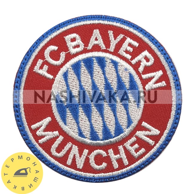 Нашивка FC Bayern - Бавария (202153), 70х70мм