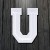 Нашивка Буква "U" (200347), 50х40мм