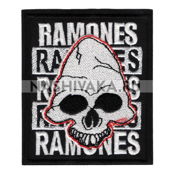 Нашивка Ramones (202334), 85х70мм