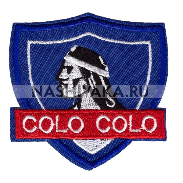 Нашивка FC Colo - Colo (202157), 75х75мм