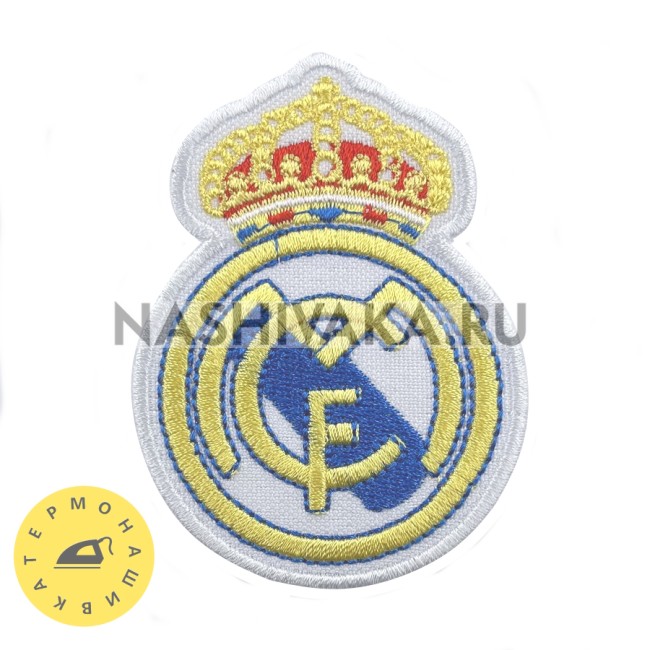 Нашивка FC Real Madrid (200959), 70х48мм
