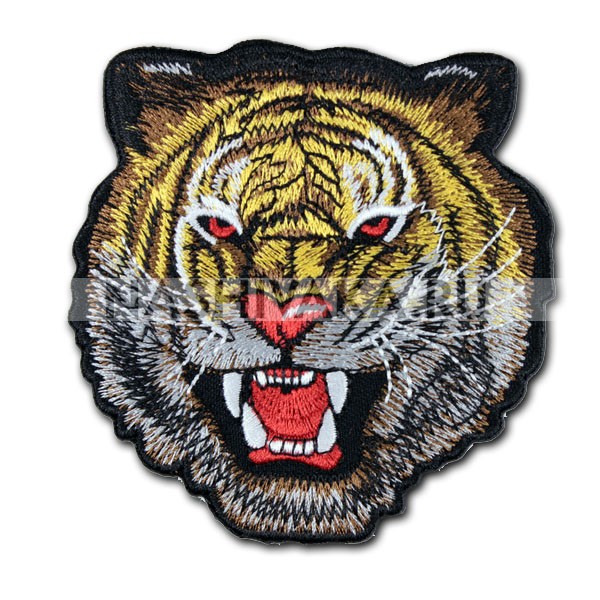 Нашивка Тигр (200253), 80х80мм