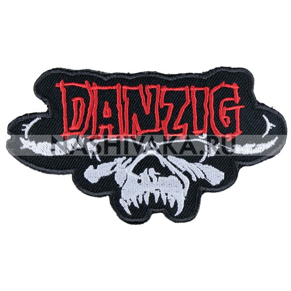 Нашивка Danzig (200651), 60х110мм