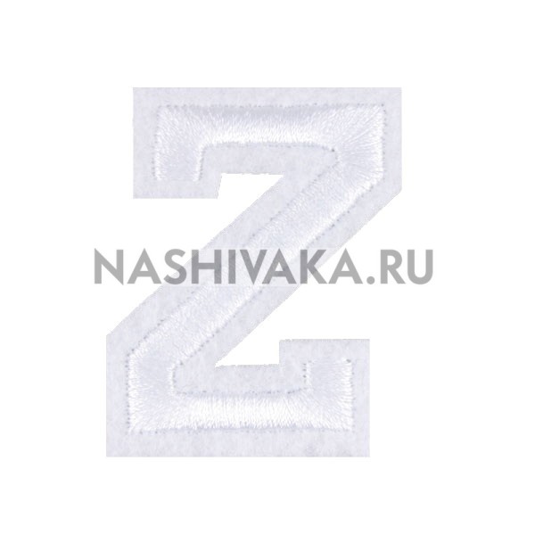 Нашивка Буква "Z" (200352), 50х40мм